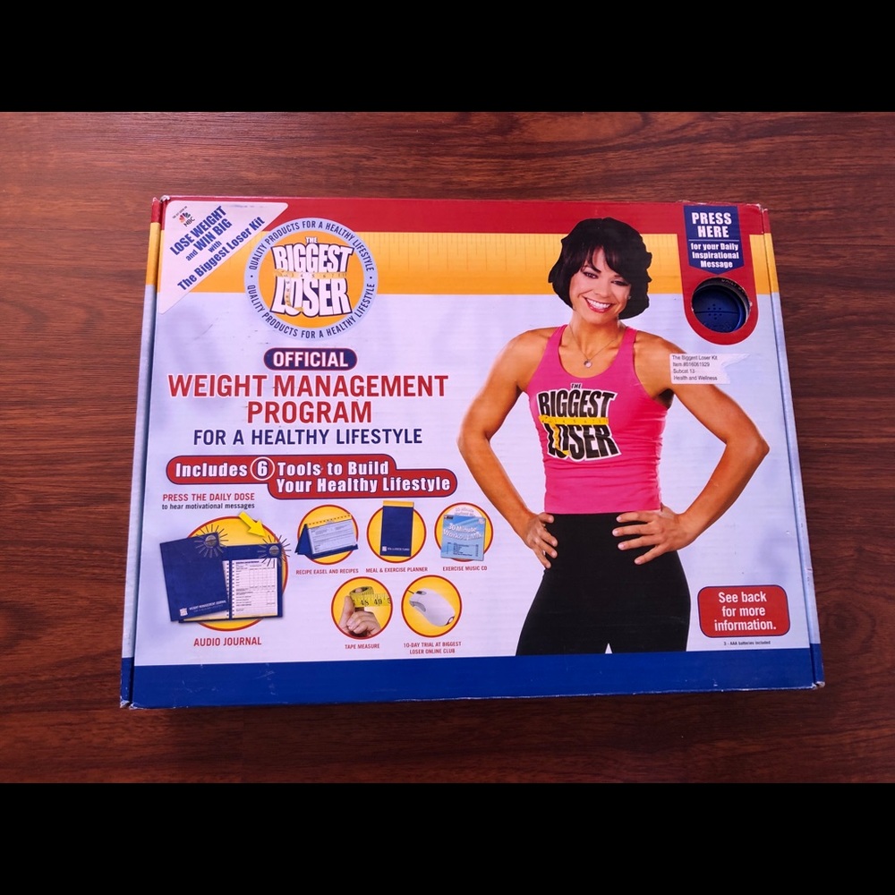 The biggest loser weight management program kit💕